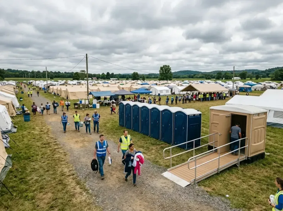 disaster-relief-camp-restrooms-010 — frequently asked questions, Dumpster & Portable Bathrooms Rental in Ewa Villages, HI